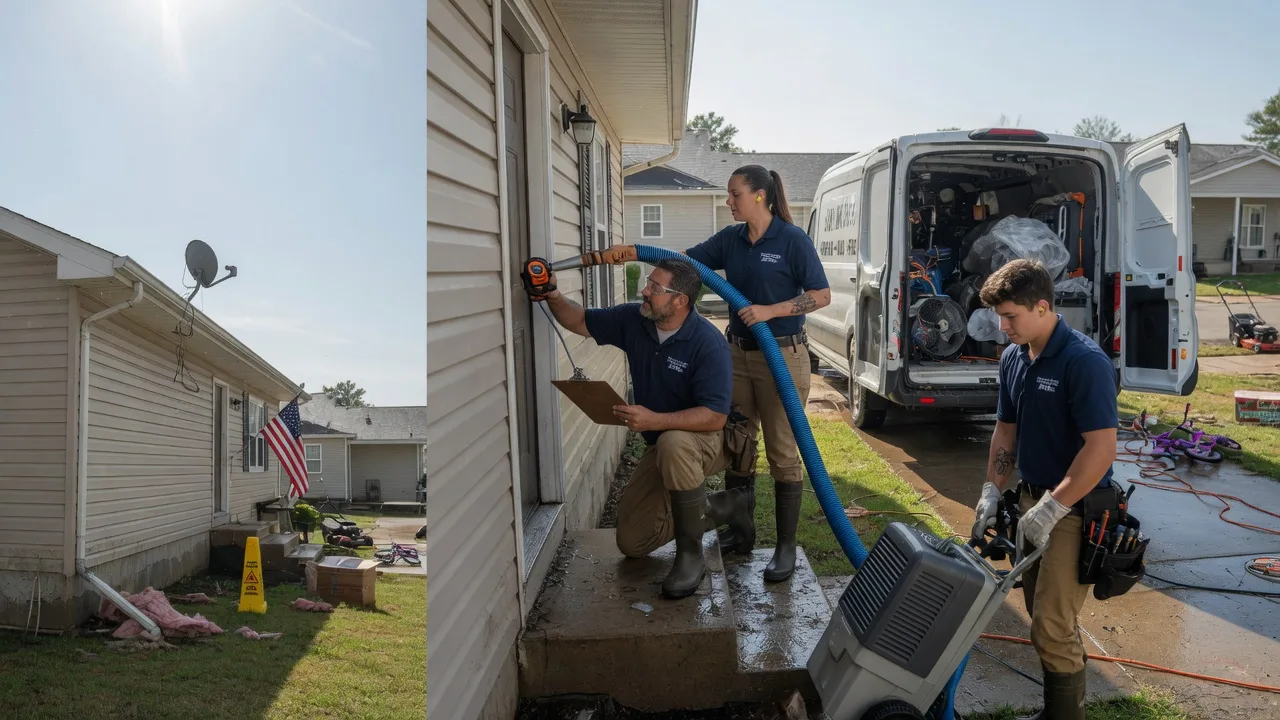 Ceiling Water Damage Restoration in Hudson, MI near me